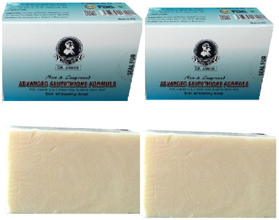 DR. JAMES Glutathione Soap For Skin Whitening Pack Of 2(2 x 135 g)