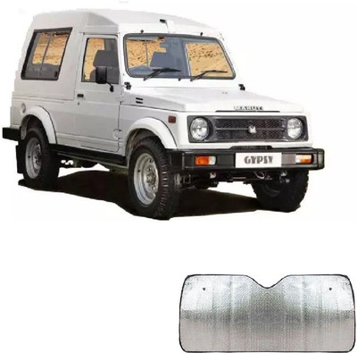 EMPICA Dashboard Sun Shade For Maruti Suzuki Gypsy(Silver)