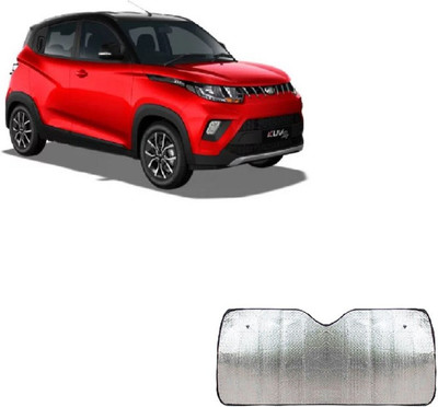 EMPICA Dashboard Sun Shade For Mahindra KUV100(Silver)