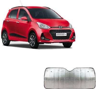 EMPICA Dashboard Sun Shade For Hyundai Grand i10(Silver)