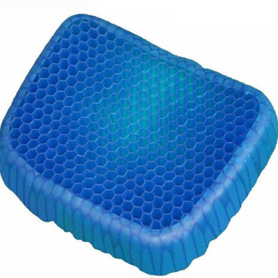 Fitaza Flex 3D Egg Cooling Pillow Seated Gel Pillow Back / Lumbar Support(Blue)