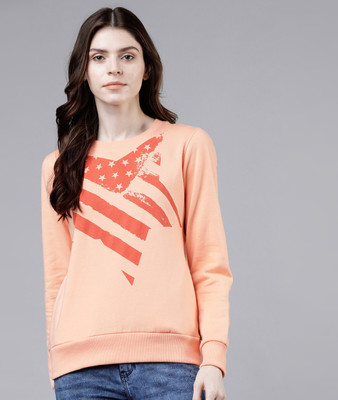 Tokyo Talkies Full Sleeve Printed Women Sweatshirt
