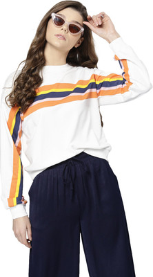 HARPA Full Sleeve Solid Women Sweatshirt
