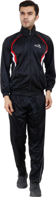 DEVOK Solid Men Track Suit