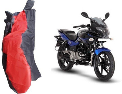DgTrendz Two Wheeler Cover for Bajaj(Pulsar 220 DTS-i, Red, Grey)