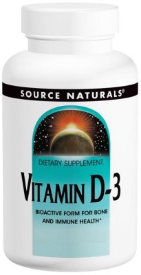 Source Naturals Vitamin D-3, 5,000 IU, 120 Capsules(120 No)