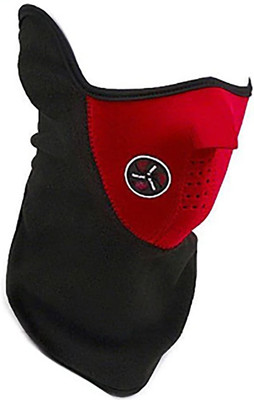 VOCADO Red Bike Face Mask for Men & Women(Size: Free,  Balaclava)