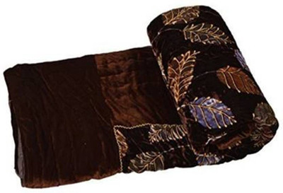 V.R.ENTERPRISES Abstract Double AC Blanket for  AC Room(Microfiber, Multicolor)