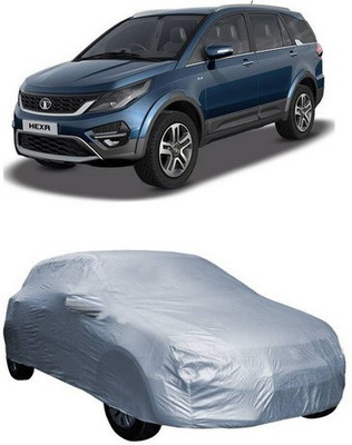 XGuard Car Cover For Tata Hexa (With Mirror Pockets)(Silver)