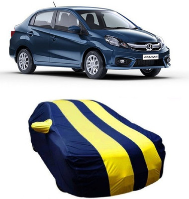 DgTrendz Car Cover For Honda Amaze (With Mirror Pockets)(Multicolor)