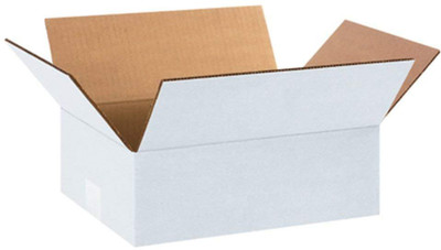 Varda Triple Wall Carton Paper 7x4x2.5 inches White 50 Boxes Packaging Box(Pack of 50 White)