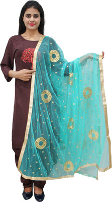 Hautemoda Net Embroidered Women Dupatta