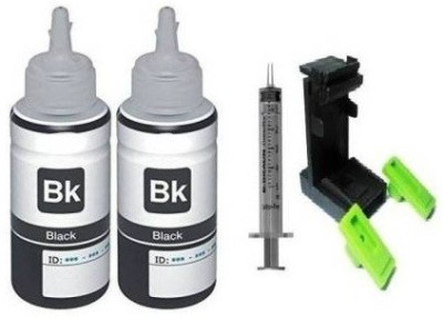 Ang Ink 100ml*2 for HP Cartridges+Suction tool for HP DeskJet 1112 Single Function Printer Black Ink Cartridge