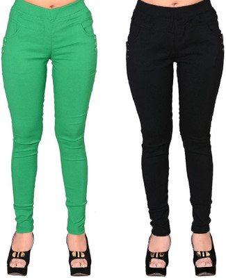 FeelBlue Multicolor Jegging(Solid)