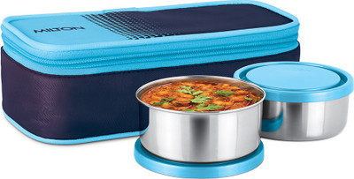 MILTON Nourish 2 Containers Lunch Box(600 ml, Thermoware)