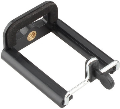 Gabbar Â® Camera Stand Clip Bracket MOBILE Holder Monopod / TRIPOD Mount Adapter Tripod Kit(Black, Supports Up to 500 g)