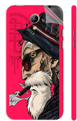 Snooky Intex Aqua 4g Plus Mobile Skin(Red)