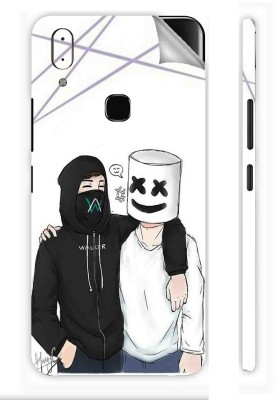 Snooky Vivo V9 Youth Mobile Skin(White)