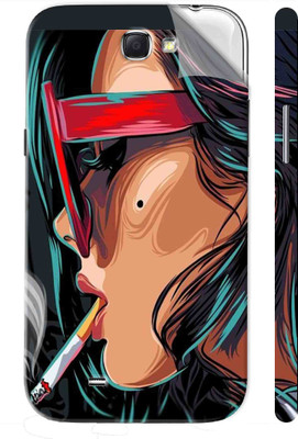 Snooky Samsung Galaxy Note 2 Mobile Skin(Black)