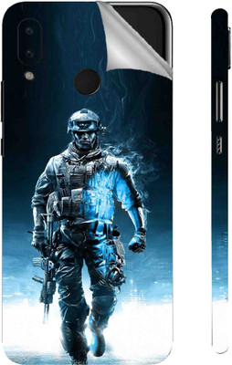 Snooky Huawei Nova 3i Mobile Skin(Black)