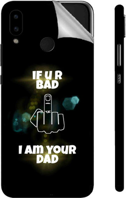 Snooky Huawei Nova 3i Mobile Skin(Black)
