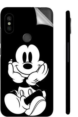 Snooky Mi Redmi Note 6 Pro Mobile Skin(Black)