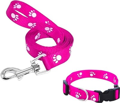 PSK PET MART 140 cm Dog Strap Leash(Pink)