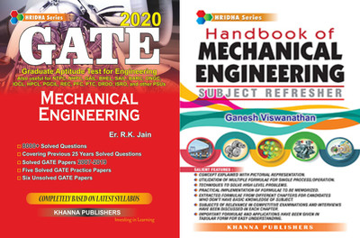 Mechanical Engineering For Competitions With Handbook Of Mechanical Engineering Subject Refresher (Combo Set)(Paperback, R. K. Jain, Ganesh Viswanathan)