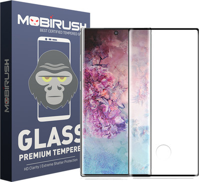 MOBIRUSH Edge To Edge Tempered Glass for Samsung Galaxy Note 10 Pro(Pack of 1)