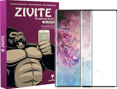 ZIVITE Edge To Edge Tempered Glass for Samsung Galaxy Note 10 Pro(Pack of 1)