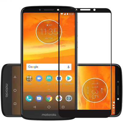 Power Edge To Edge Tempered Glass for Motorola Moto E5 Plus(Pack of 1)