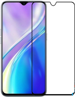 Caseline Edge To Edge Tempered Glass for Realme XT, Realme X2(Pack of 1)
