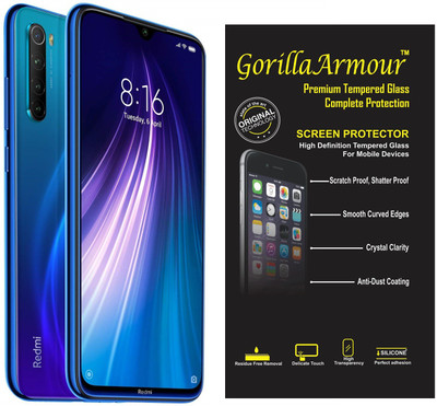 Gorilla Armour Impossible Screen Guard for Redmi Note 8(Pack of 1)