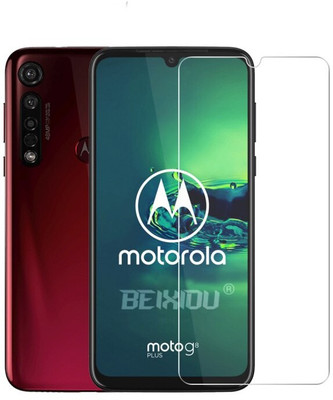 eCase Tempered Glass Guard for Motorola Moto G8 Plus(Pack of 1)