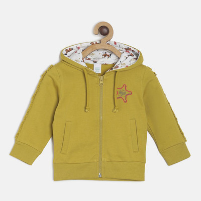MINI KLUB Full Sleeve Self Design Baby Boys Sweatshirt