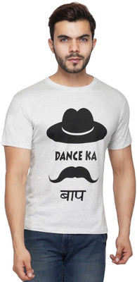 The Dance Bible Printed Men Round Neck White T-Shirt