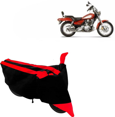 Hynak Two Wheeler Cover for Royal Enfield(Enticer, Red, Black)