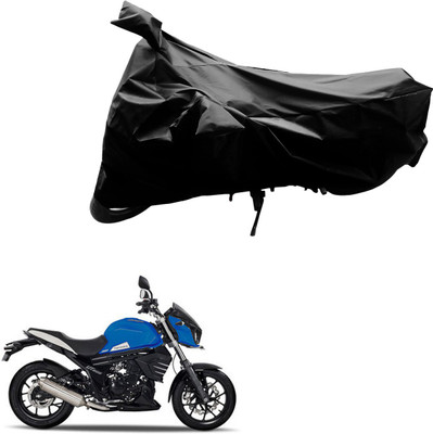 PRIMEAUTOZ Two Wheeler Cover for Mahindra(MOJO XT 300, Black)