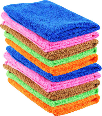 VRT Microfiber Vehicle Washing  Cloth(Pack Of 10)