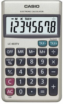 CASIO LC-403TV Portable Basic  Calculator(8 Digit)