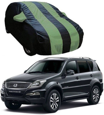 DgTrendz Car Cover For SsangYong Rexton (With Mirror Pockets)(Multicolor)