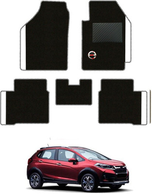 elegant Polypropylene Standard Mat For  Honda WR-V(Black, White)