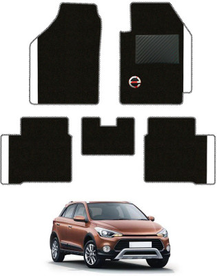 elegant Polypropylene Standard Mat For  Hyundai i20 Active(Black, White)