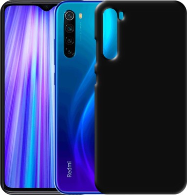 CASE CREATION Back Cover for Xiaomi Redmi Note 8 Case Matte Rubberised Finish Frosted Hard Back Cover Guard 360 Protection(Black, Shock Proof, Pack of: 1)