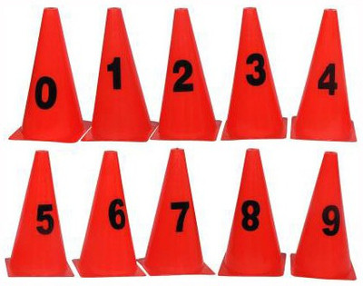 L'AVENIR Cone Marker Pack of 10(Red)