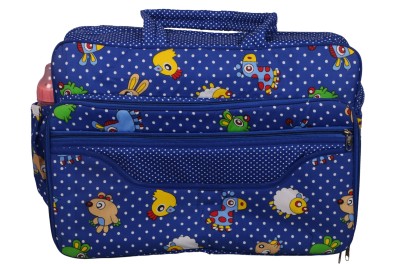 Trendy Dukaan Multipurpose Polyester Diaper Mother Bag with Diaper(Blue)