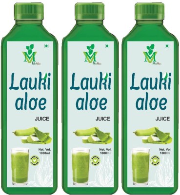 MInt Veda Lauki Aloevera (Sugar Free). Juice(3 x 1 L)