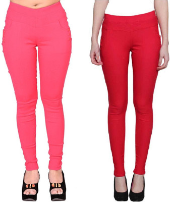 FeelBlue Multicolor Jegging(Solid)