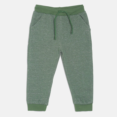 MINI KLUB Track Pant For Boys(Green, Pack of 1)