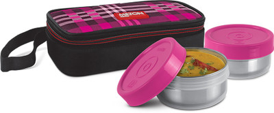 MILTON Capsule 2 Containers Lunch Box(600 ml, Thermoware)